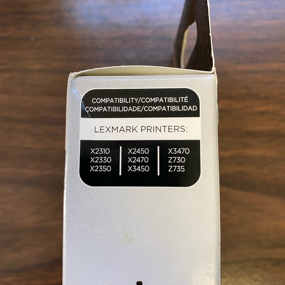 Lexmark 1 Color Print Cartidge